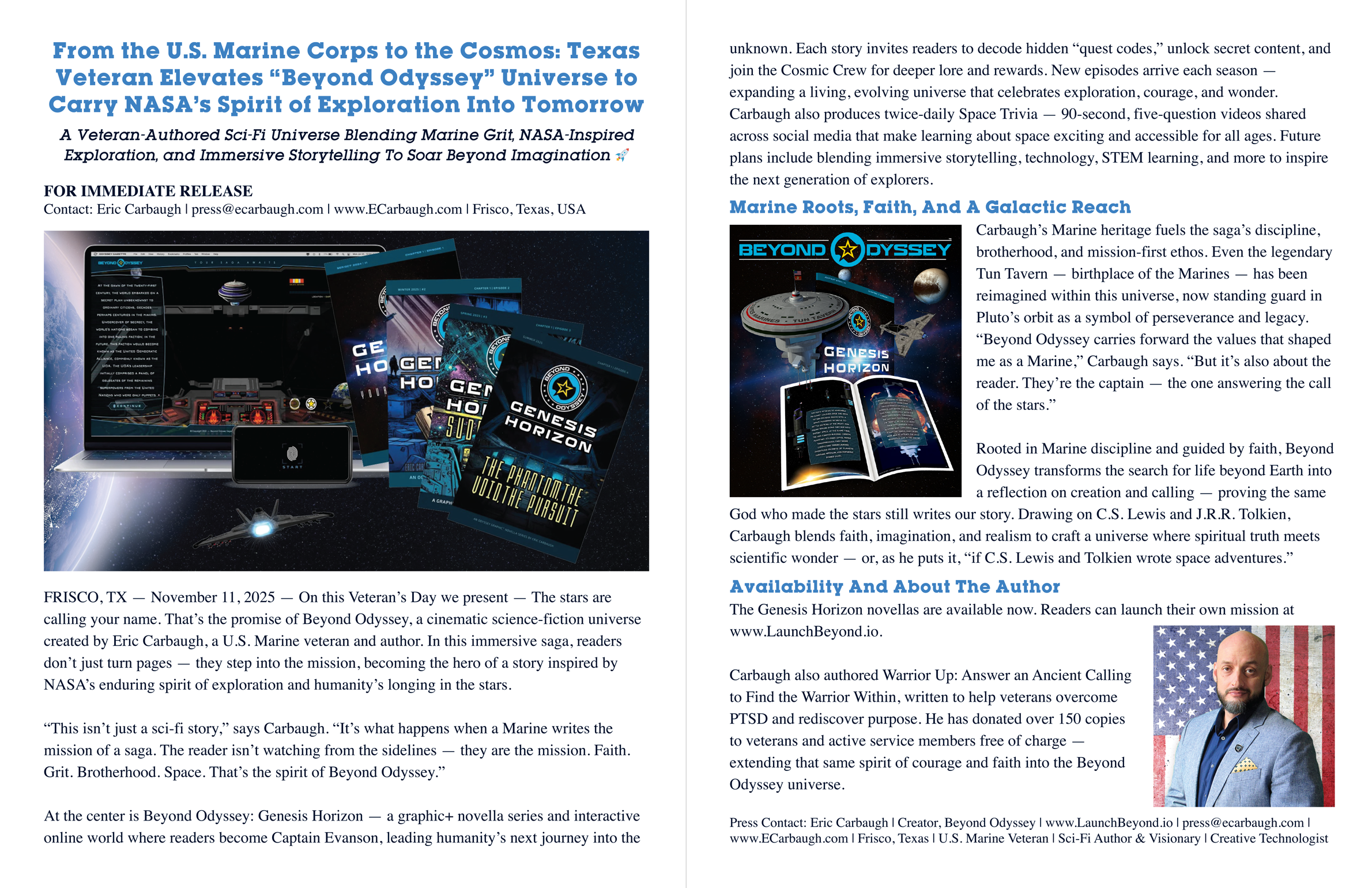 Beyond Odyssey - Press Release 11 NOV 2025